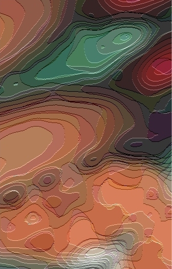 Digitally altered Pastel Painting